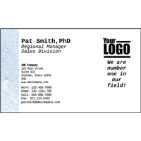 Business Card no Photo (Easy)